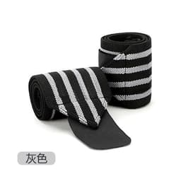 image-Sports Compression Wrist Wraps - Men's & Women's Elastic Wrist Guards 53CM White Red Stripe