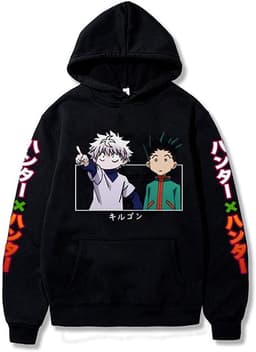 image-Men's & Women's Anime Hooded Hoodie - Large Size