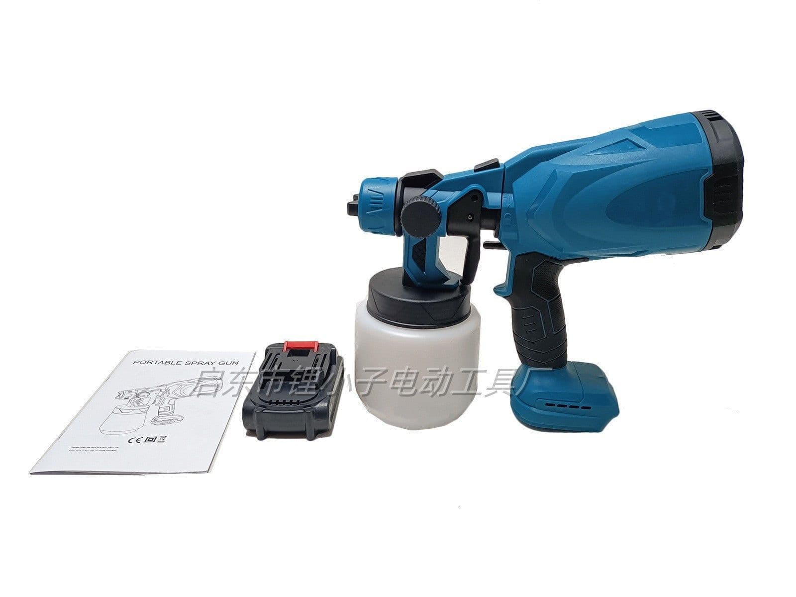 image-Supply lithium battery spray gun, rechargeable electric wall spray gun, wireless paint spray machine, portable spray paint manufacturer