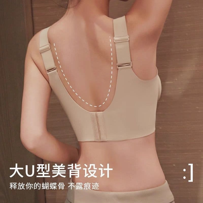 image-Big breasts make you look smaller, bras for women, anti-sagging, full cup, slimming, side breasts, seamless, gathered, ladies bras