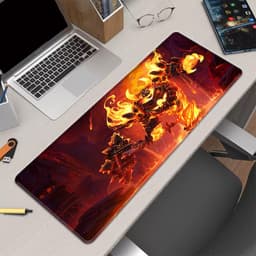 image-Dragon Ball Cartoon Mouse Pad - Natural Rubber - Anti-Slip Thickened Desk Mat