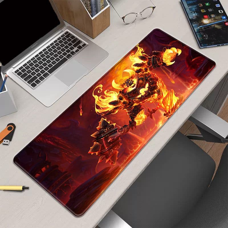 image-Dragon Ball Cartoon Mouse Pad - Natural Rubber - Anti-Slip Thickened Desk Mat