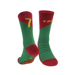 image-Men's Football Socks - Royal Blue, Non-Slip, Nylon Sports (65 characters)