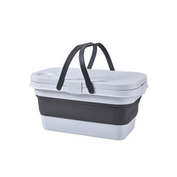 image-Yuxia Picnic Basket - Army Green Foldable 47x29x24cm