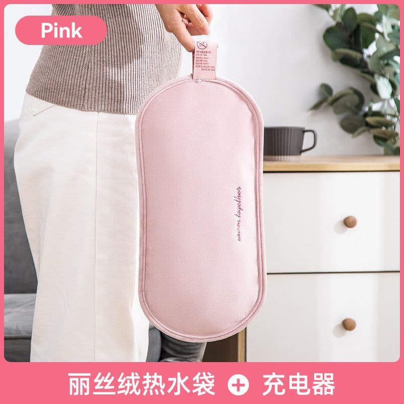 image-Han Zheng Rechargeable Hot Water Bag - 450W PVC, 1.5kg