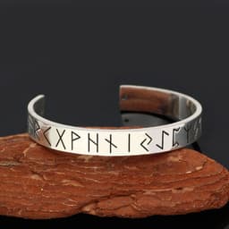 image-Nordic Mythology Viking Runes Bracelet - Stainless Steel Unisex Jewelry