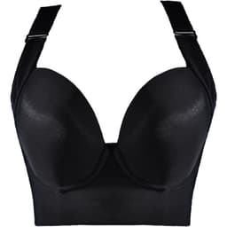 image-Nylon Bra 42/95AB Pink - Plus Size 3/4 Cup