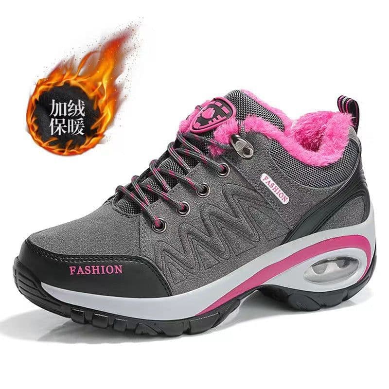 image-2022 autumn new air-cushion shoes air-cushion running shoes women's heightened soft-soled shock-absorbing sports all-match thick-soled casual shoes
