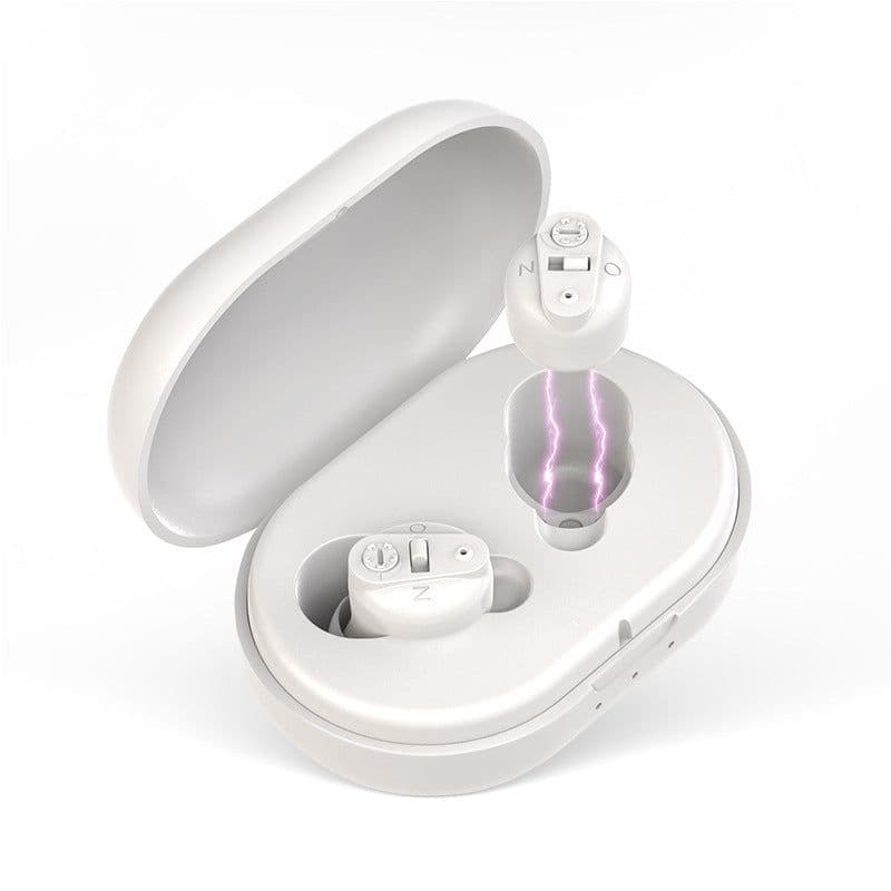 image-goodmi Wireless Hearing Aids - White Type-C