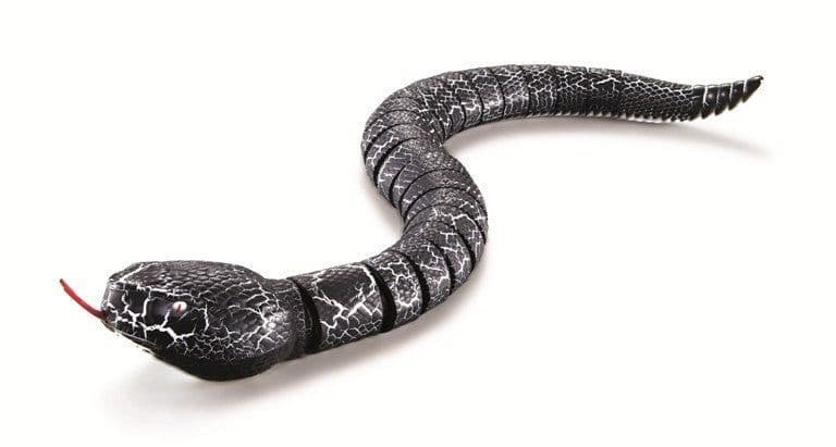 image-Remote Control Rattlesnake Toy - Silver