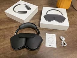 image-Cross-border AP-1 Bluetooth Headset Max - Black 5.2 Bass Storage Bag