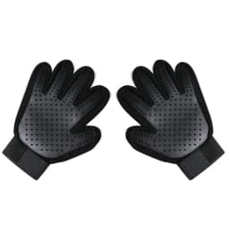image-Pet Grooming Gloves - Dog Hair Removal Silicone