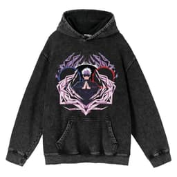 image-Cuifu Anime Sweatshirt - Black 5XL 100% Cotton Hooded Jacket