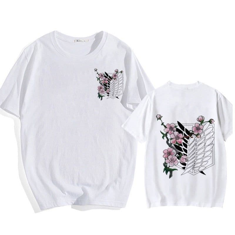 image-Attack on Titan Anime T-Shirt - Unisex Round Neck
