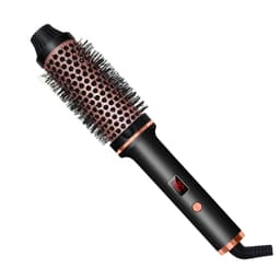 image-New cross-border perm curling iron hair straightener electric plywood straight curling dual-purpose large curling inner bangs perm iron straight