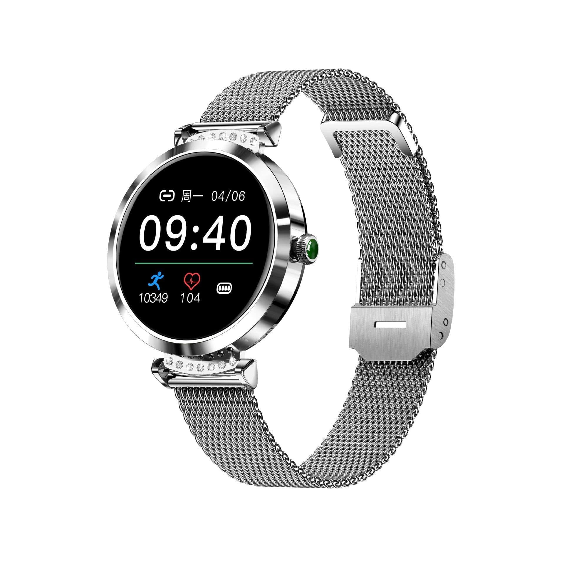 image-NY22 Smart Watch - IP68 Waterproof Heart Rate Monitor, Sleep & Activity Tracker