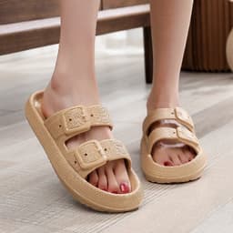 image-Beard Shushu Flip Flops - Pink 44/45 Couple EVA