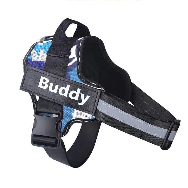 image-OUQIPETE Dog Chest Harness Leash - Purple XXL