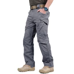 image-Outdoor Multi-Pocket Fishing Pants - Dark Night 5XL
