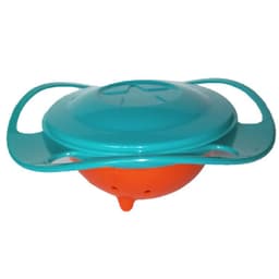 image-Flying Saucer 360-Degree Rotating Baby Bowl - Non-Spill Fun Design
