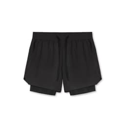 image-Men's 2023 Quick-Dry Sports Shorts - Black 3XL Moisture Wicking