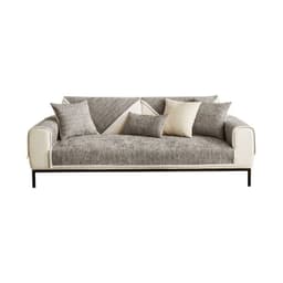 image-Hongyuan Fashion Chenille Sofa Cushion, Green, Universal Cover