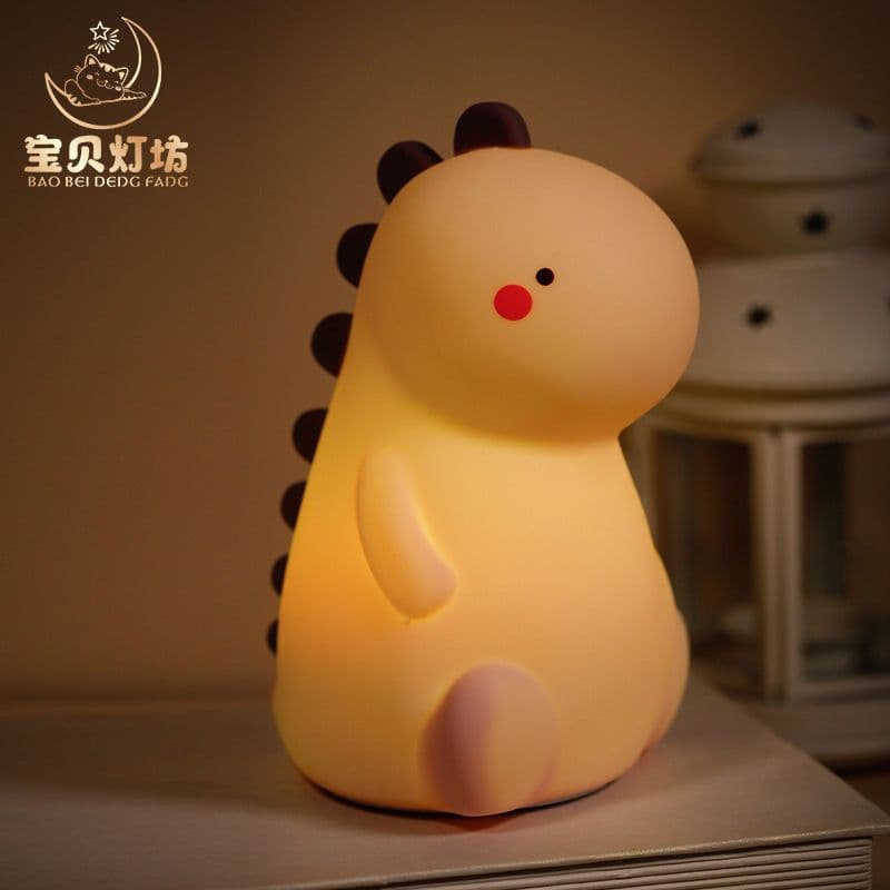 image-Small Heart Night Light - Rechargeable Silicone