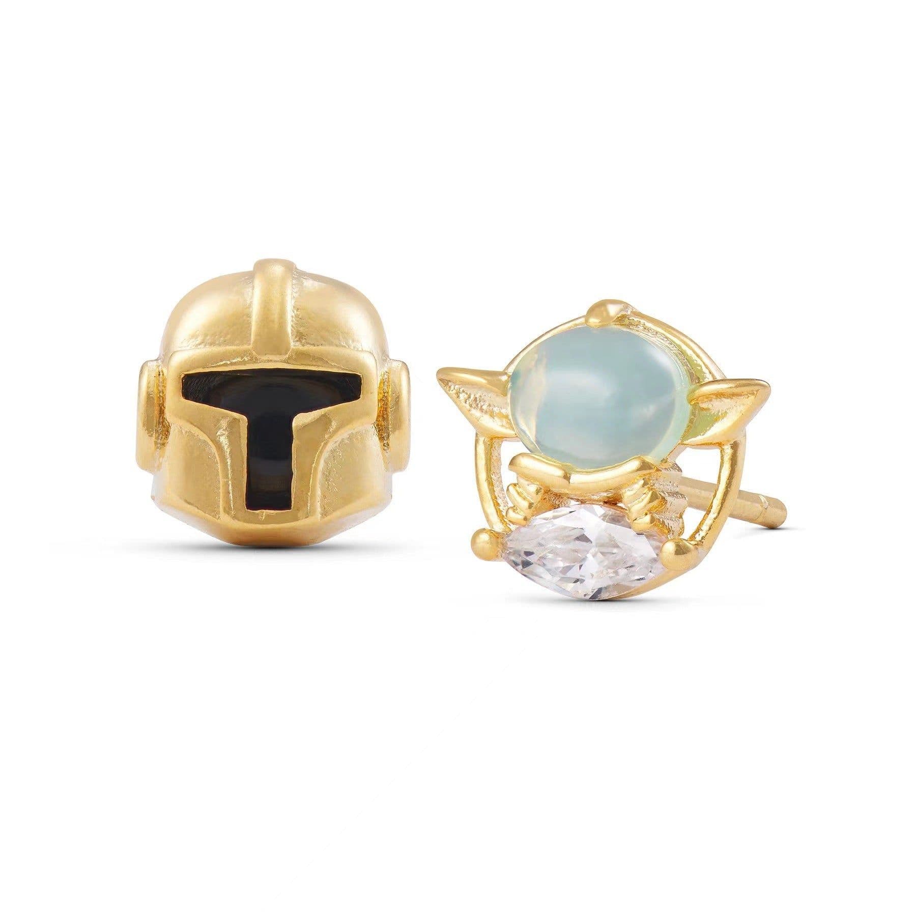 image-Star Wars Stud Earrings - Mask Alien Design