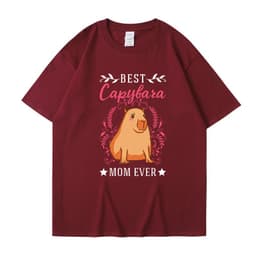 image-Cross-border independent station new summer cartoon cute Harajuku style printed cotton short-sleeved men's and women's T-shirt tops