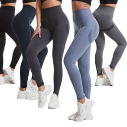 image-Jieyue Yoga Pants High Waist Hip Lift Dark Green L