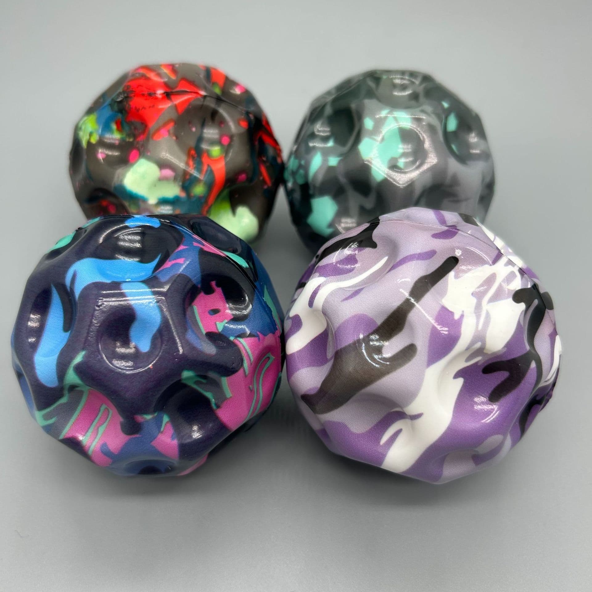 image-66mm Elastic PU Foam Ball - Random Color