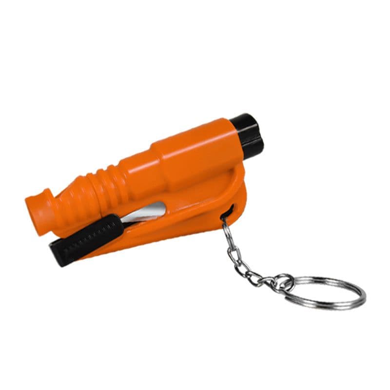 image-Car Key Chain Emergency Hammer - Window Breaker