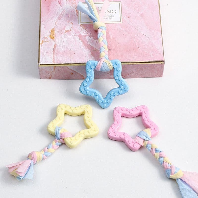 image-Yingmai TPR Rubber Dog Toy - 100g Bite Resistant Chew Toy