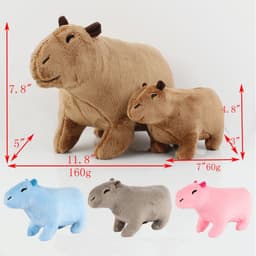 image-Capybara Plush Doll Toy