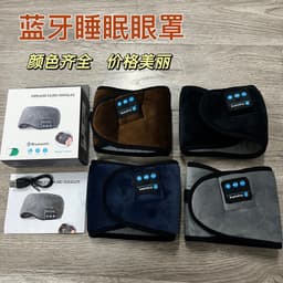 image-New sleep shading eye mask Home smart Amazon explosive eye mask Bluetooth 5.0 wireless music call