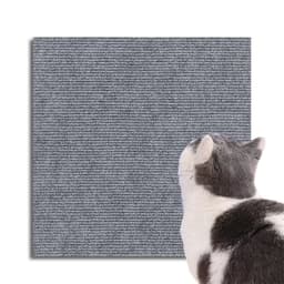 image-Cat Climbing Mat Wall Sticker - Light Gray 60cm