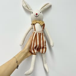 image-Baby Comfort Doll - Green Mouse Plush Toy