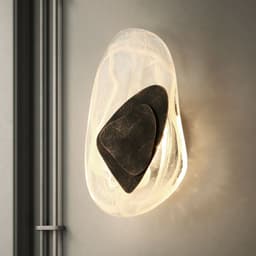 image-Wall Lamp Modern Minimalist - Gold Acrylic 20cm
