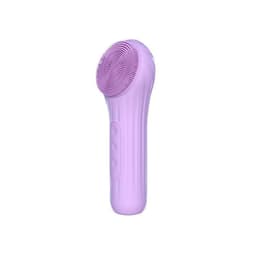 image-New cross-border electric rechargeable face wash brush waterproof rechargeable constant temperature imported massage sonic vibration silicone facial cleanser