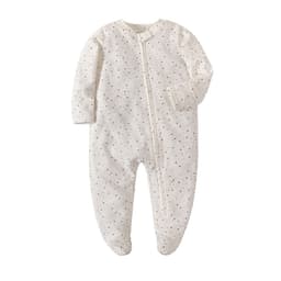 image-Baby Romper - Pink Long Sleeve Cotton 12M