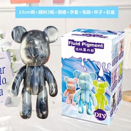 image-Fluid Bear DIY Paint Set - 6 Colors 60ml