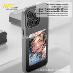 image-Smart Ink Screen NFC Phone Case with E-Ink Display