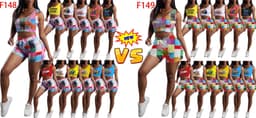 image-Women's Paisley Print Shorts - Casual Beach Pants XXXL