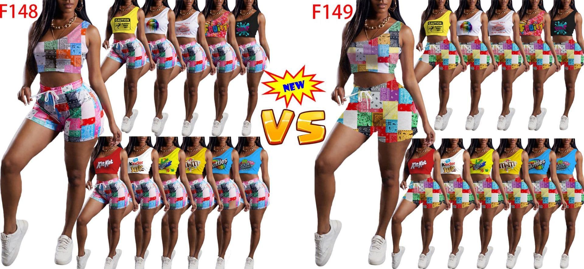 image-Women's Paisley Print Shorts - Casual Beach Pants XXXL