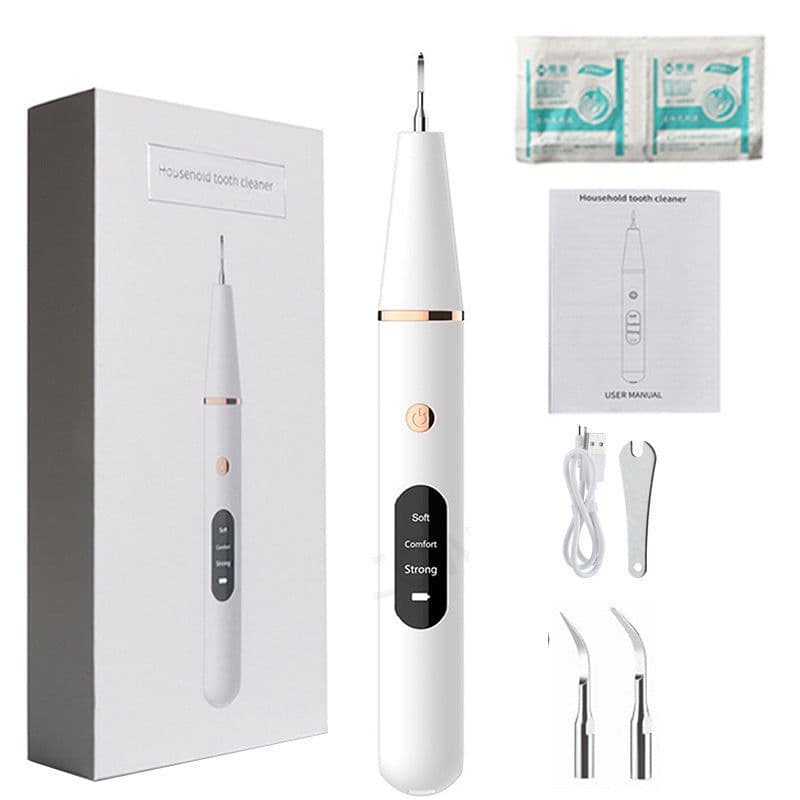 image-Cross-border New Household Ultrasonic Dental Cleaner Multifunctional Portable Calculus Removal and Tooth Cleaner Wholesale