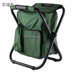 image-Flame Horse Folding Stool - Army Green Camping