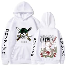 image-One Piece Anime Acrylic Hoodie - 5XL Loose Casual Pullover