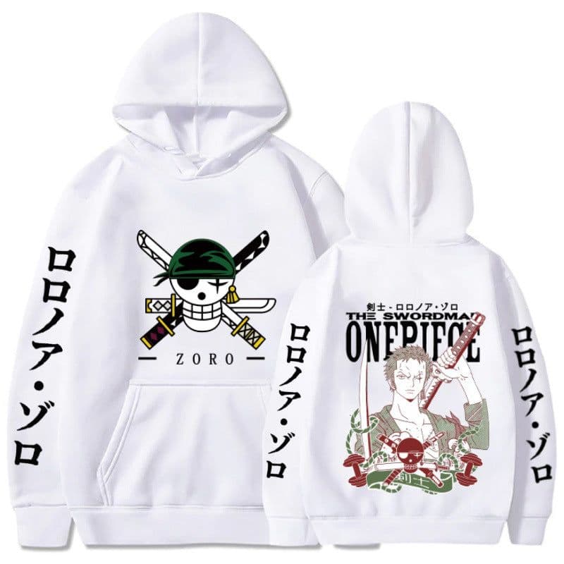 image-One Piece Anime Acrylic Hoodie - 5XL Loose Casual Pullover
