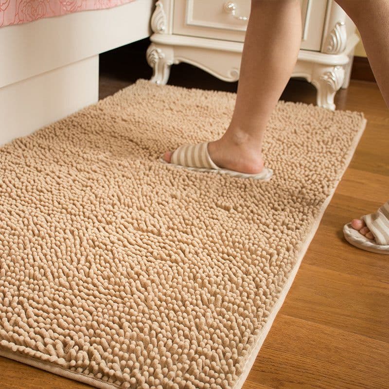 image-Camel Chenille Bath Rug 70x180 Floor Shower Mat Guard Carpet