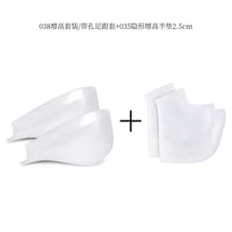 image-Invisible inner pad leisure sports half size pad shock-absorbing shoes inner heel pad wear shoe sock pad